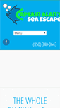 Mobile Screenshot of captainalansseaescape.com